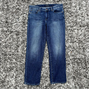 Lucky Brand Womens Sweet Crop Stretch Denim Mid-rise Cropped Jeans Size 10/30